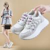 Корейские кроссовки для новых пап для женщин Весенние Студенческие Беговые Толстая подошва Увеличивающие рост Повседневные Уличные
