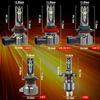 2 шт. 100 Вт 30000LM H4 H7 Canbus LED H8 H9 H11 9005 HB3 Hir2 9012 HB2 9003 Автомобильные светодиодные фары Turbo Противотуманные фары 6000K 12 В диод