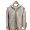 Women's Quick-Dry Japanese-Style Loose Hooded Jacket - Long-Sleeve Casual Zip-Up Sweatshirt