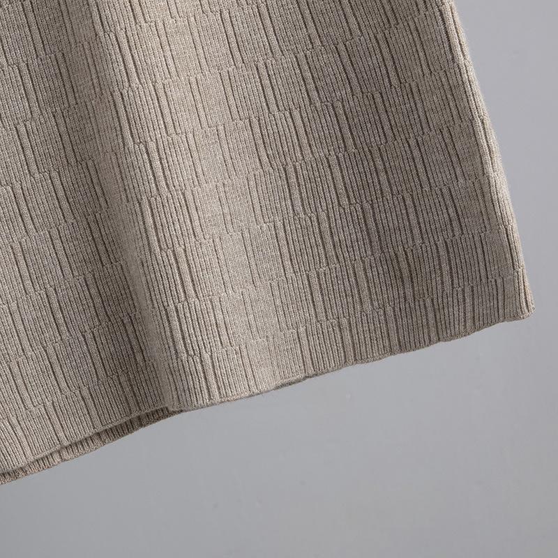 Women New Autumn Winter O Neck Slim Causal Long Sleeve Knit Solid Color All Match Sweater Dress