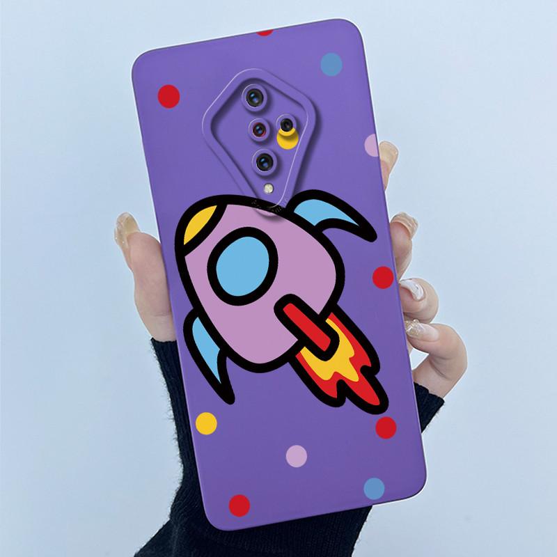 For Vivo S1 Pro Case 1920 PD1945F_EX Cover Lovely Cat Soft Liquid Silicone Matte Phone Case For Vivo X50 Lite V17 Russia Coque