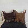 Tassel Women's Bag New Tassel Women's Shoulder Bag Fashion Texture Retro Shoulder Messenger Simple Bag