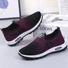 Walking Shoes Women's Autumn New Comfortable Cloth Shoes Women's One-pedal Gary Cloth Shoes