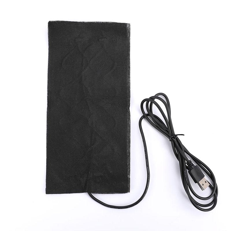 5V 15X20Cm Usb куртка с подогревом, жилет, аксессуары, подушечки из углеродного волокна с подогревом, теплые