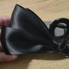 Seasonal Refreshing Edition Black Bow Clip Headwear Women's Large Hair Clip Versatile for Daily Use, Beautiful and Safe