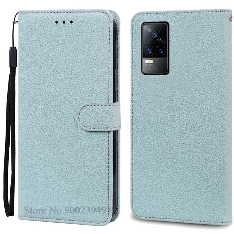 Чехол V21e для Vivo V21e, мягкий силиконовый чехол-кошелек с откидной крышкой из кожи для Vivo V21e, чехол для телефона Vivo V21e 4G, задняя крышка, корпус