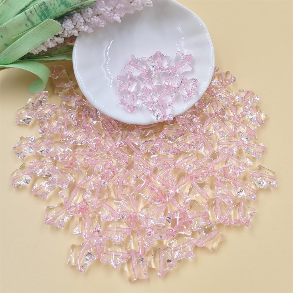 120 шт. бусины для изготовления бисера, ожерелья, браслета, изготовления ювелирных изделий, свободные бусины ручной работы, 13 мм, звезда, сделай сам, фурнитура, акрил