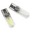 194 2825 W5W фары COB LED стеклянный корпус клиновидные автоматические парковочные лампы CANBUS автомобильный светильник для чтения салона DC