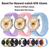 18 Часовой ремешок Совместимый с Huawei Watch GT6 41 мм Аксессуары Дышащий Нейлоновый Ремешок Подходит для Huawei Watch GT5 GT4 41 мм