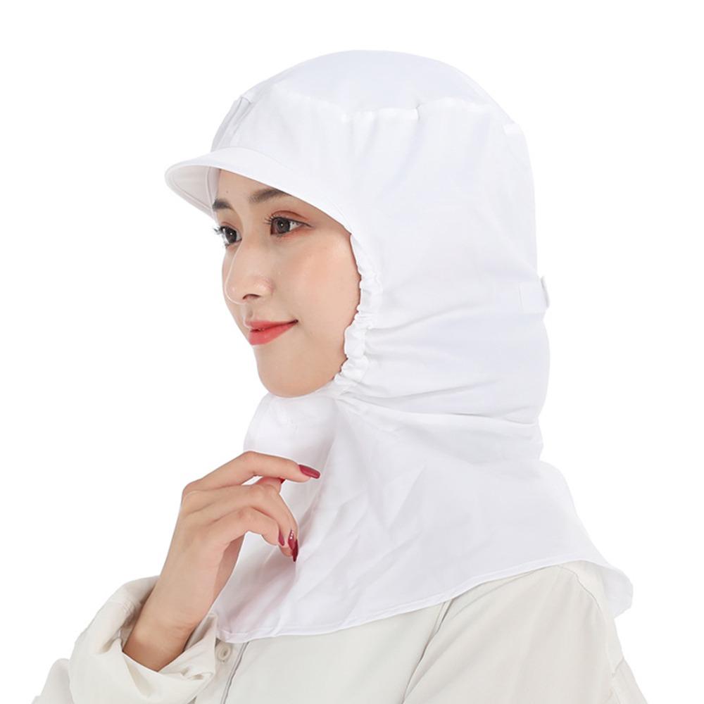 Дышащая Пыленепроницаемая Шаль Шляпа Защита Шеи Рабочая Шляпа Новая Рабочая Кепка Пищевая Фабрика