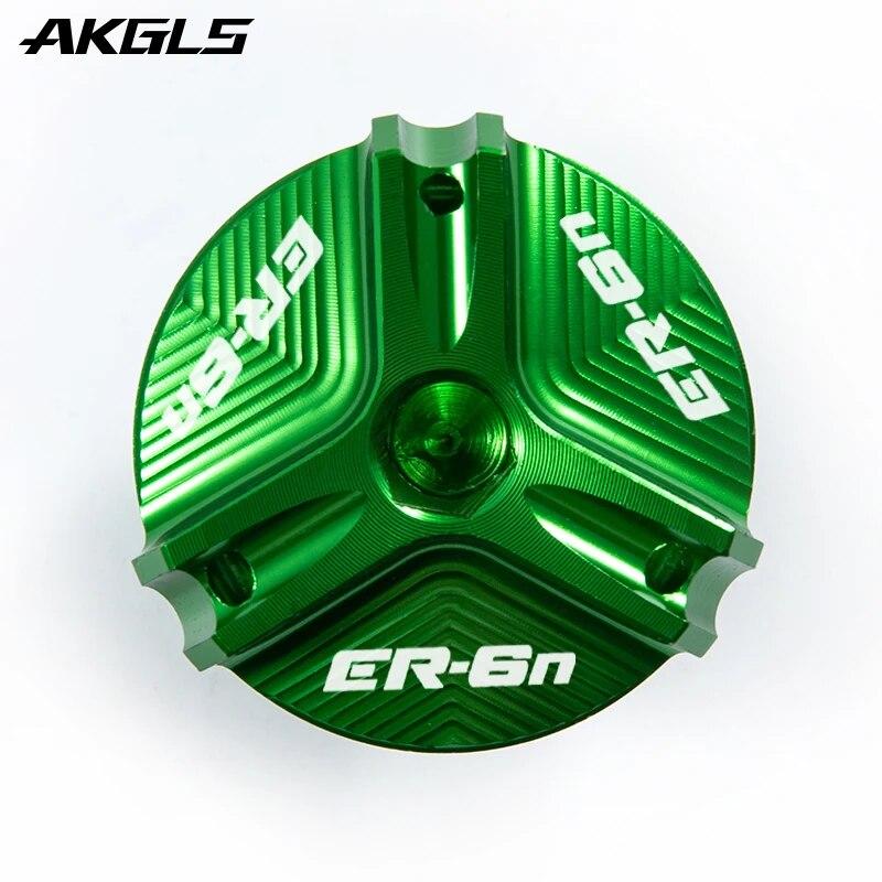 Для KAWASAKI ER6N ER-6N 2009 2010 2011 2012 2013 2014 2015 2016 Крышка заливной горловины двигателя мотоцикла, крышка масляного фильтра, аксессуары