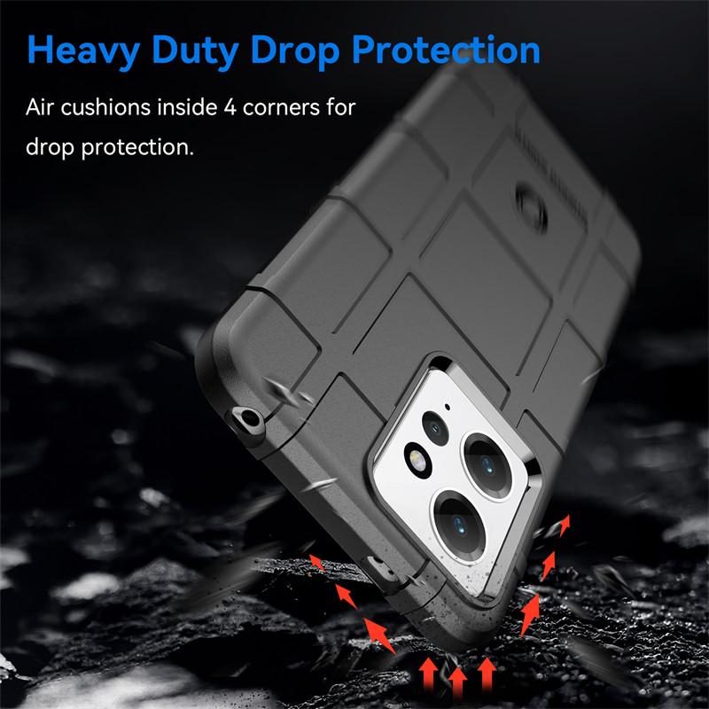 For Funda Xiaomi Redmi Note 12 4G Case Xiaomi Redmi Note 12S 12 Pro Plus 5G Cover Shockproof Rugged Shield TPU Phone Back Cover