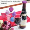 Champagne Drink Bar Seal Silicone Wine Stopper Bottle Cover Sealer Plug Wine Bottle Stopper
