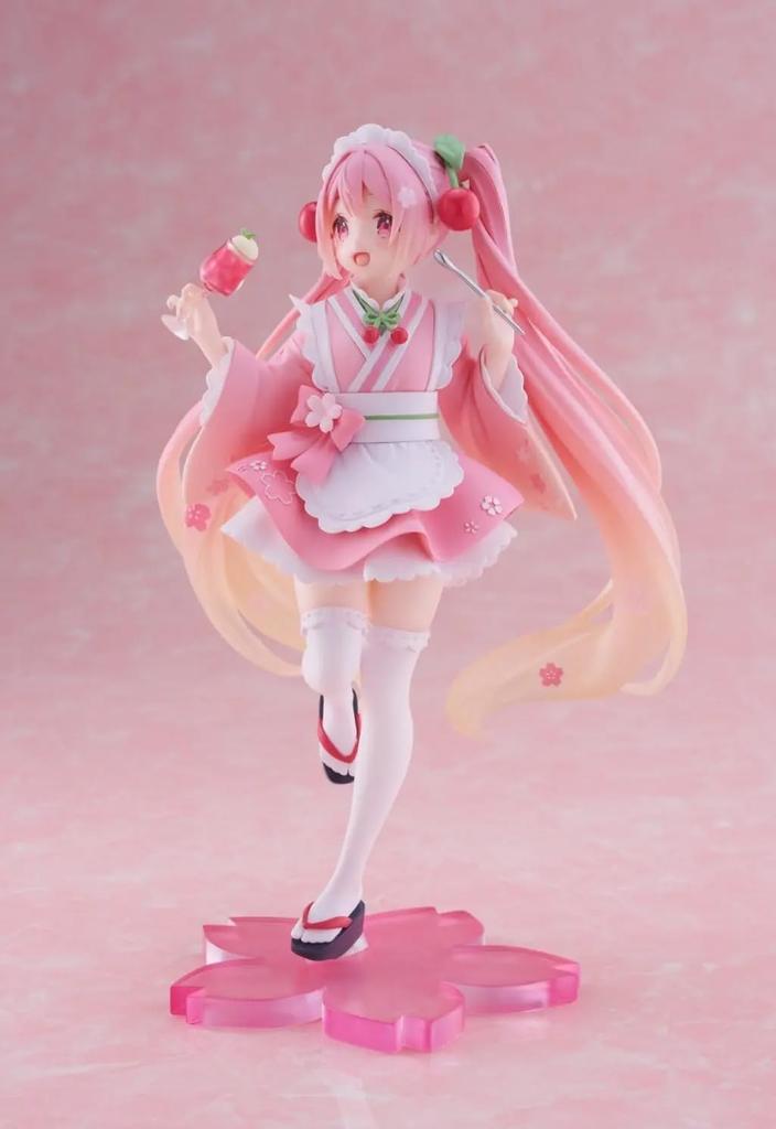 Taito Sakura Miku Coreful Фигурка Original Cafe - Japanese-style ver.