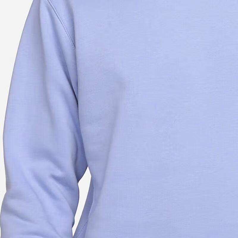 Nike Спортивная одежда Club Crew Толстовка с логотипом Мужская толстовка Светло-фиолетовая BV2663-569