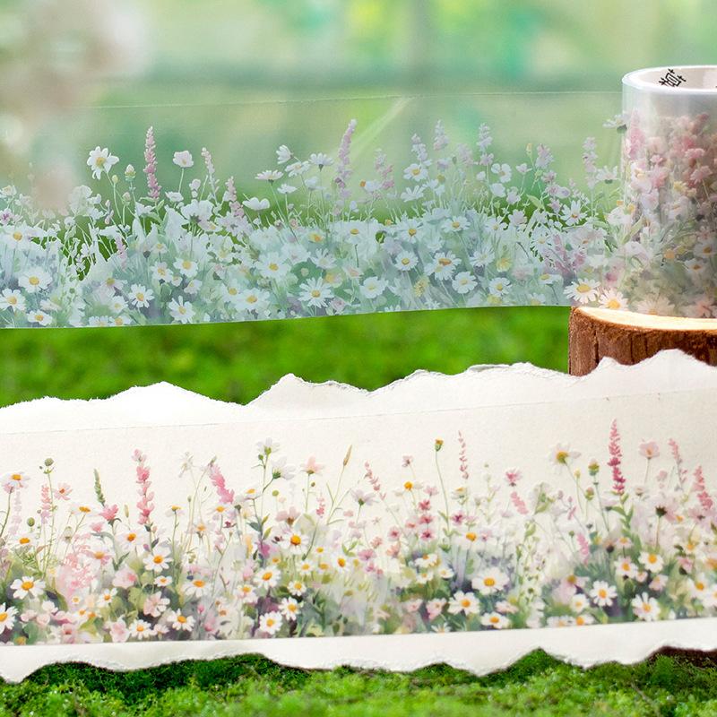 1 рулон 50 мм*2 м Наклейка на растительную тематику DIY коллаж декоративная бумага Материалы для скрапбукинга ручной работы Дневник Альбом Принадлежности для Junk Journal