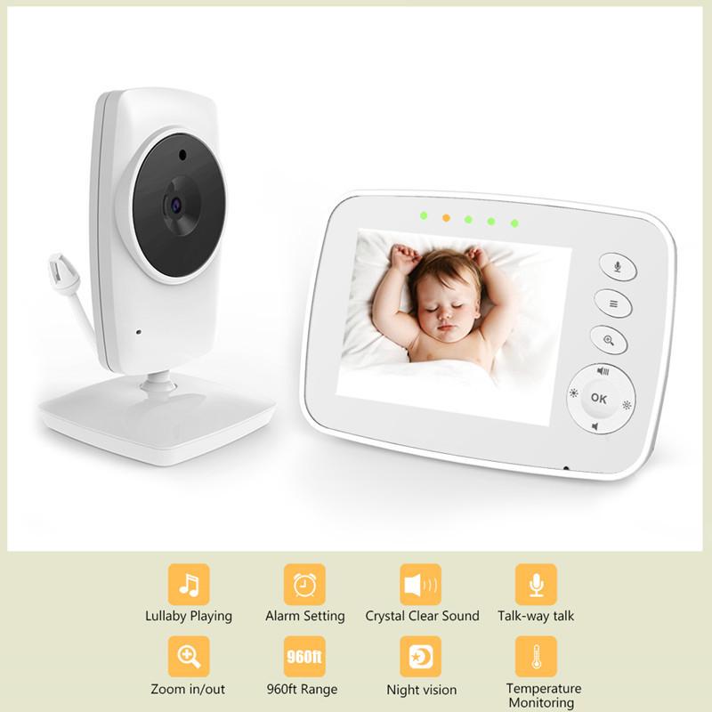 3.2-inch Baby Monitor with Two-way Talk & ECO Smart Wake-up