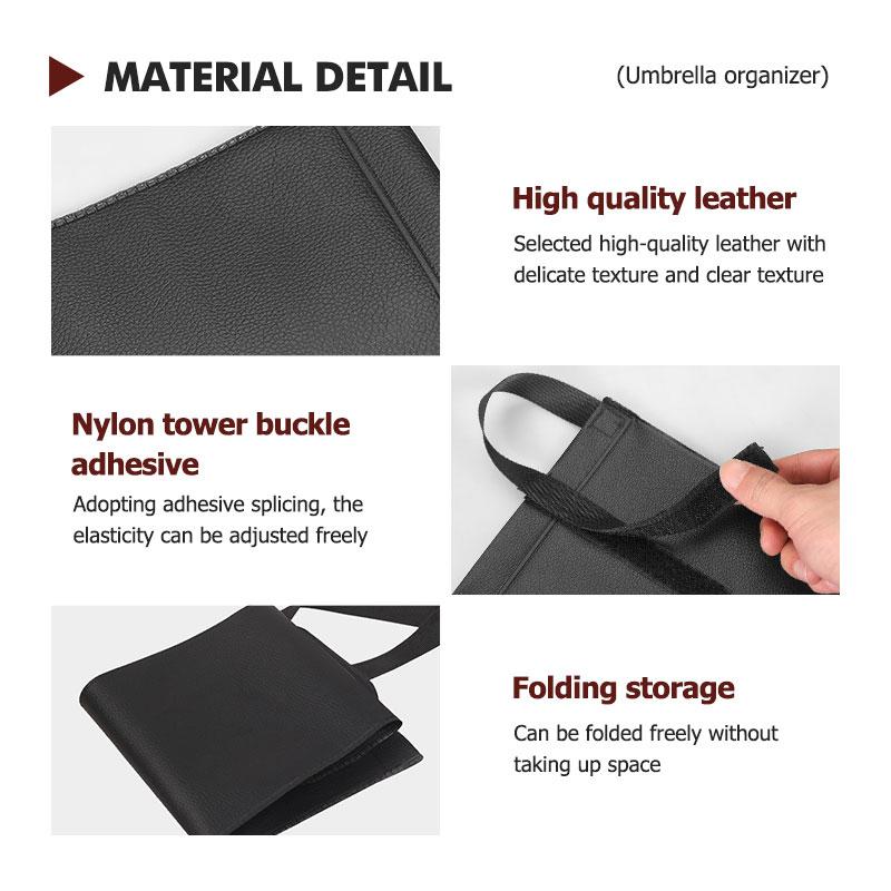 Waterproof Car Umbrella Bag Back Seat Hanging Organizer Holder For Citroen C4 C3 C5 C1 C2 C6 VTS C4L DS3 DS4 DS5 Grand Berlingo