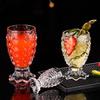 Elegant Mermaid Cocktail Glass Personalized Fish Shaped Glass Creative Red Wine Cup Transparent Drinkware Classic Sweet Wine Mug