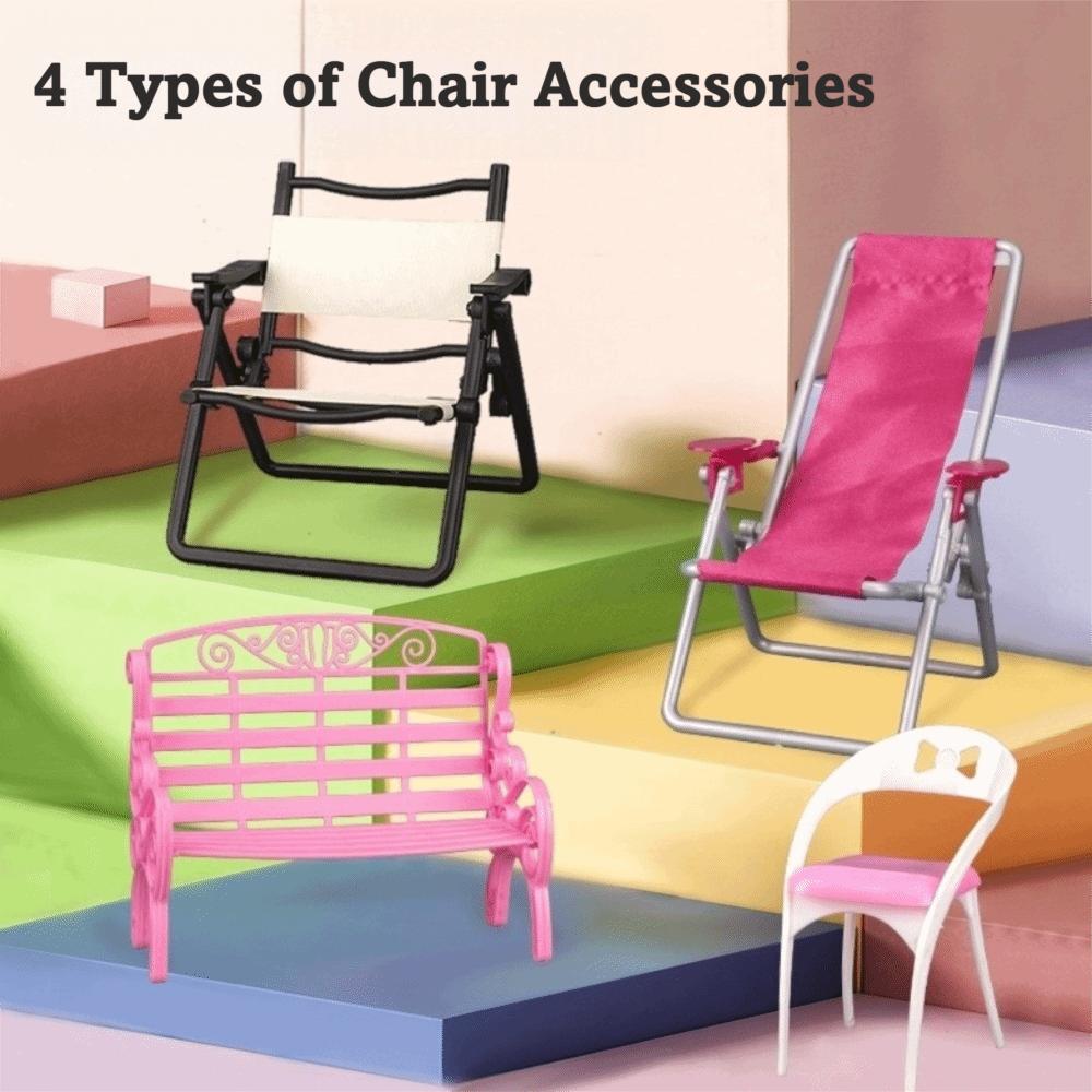 Mini Size Dollhouse Leisure Chair Model Chair Dollhouse Furniture  Dollhouse Decor