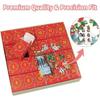 Christmas Advent Calendar Jigsaw Puzzles 2026 Christmas Puzzle Welcoming The Birth Of Jesus 1008pcs Christmas Puzzles Countdown