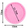 Кольца для деревьев, кружевные силиконовые формы из смолы, пень, формы для помадки, инструменты для украшения шоколада, выпечки, торта, конфеты, формы из полимерной глины