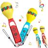 2 Pack Switch Game Maracas Compatible with Samba De Amigo Party Central, GH Maracas Accessories Compatible with Nintendo Switch/Switch OLED Joy Con
