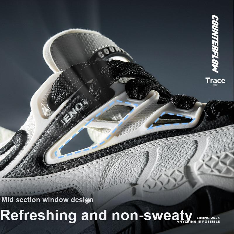 Кроссовки Li Ning CF Su Series Yu 3 SS универсальные нескользящие амортизирующие низкие для скейтбординга мужские серые черные AGLU063-3