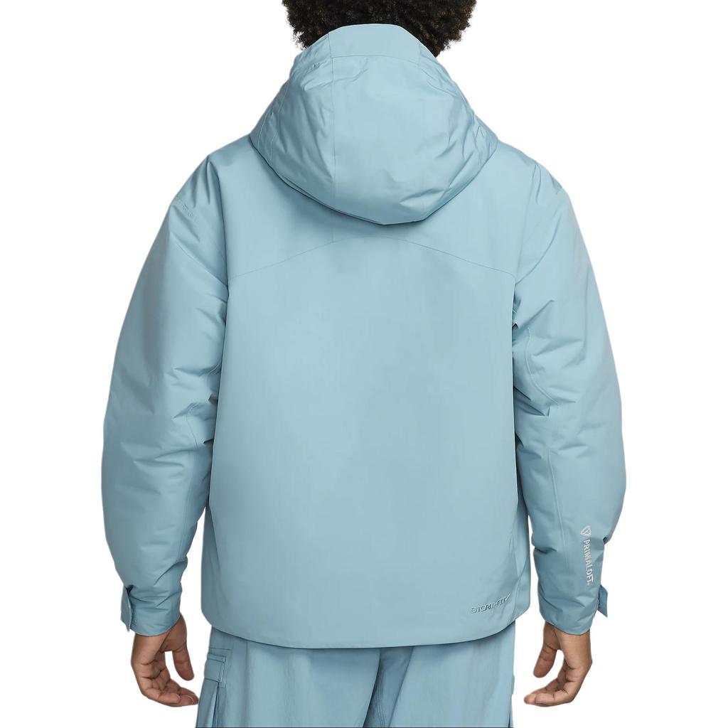 Nike ACG PrimaLoft Skull Peak Storm-FIT Удобная ветрозащитная водонепроницаемая повседневная куртка Мужские куртки Небесно-голубой FV8681-464