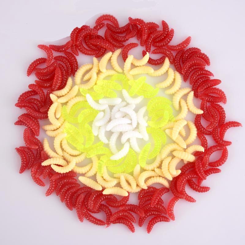 Силиконовая приманка-червь 35 мм