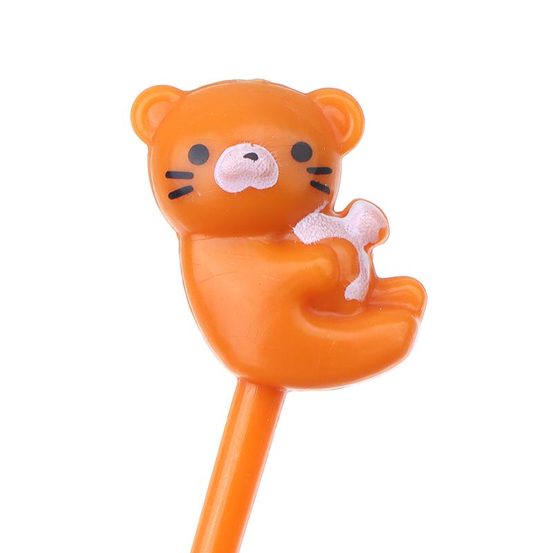 8 шт. фруктовая вилка из пищевого пластика, мини-мультяшный детский торт, фруктовая зубочистка, бенто-ланч, аксессуары для бенто, украшение для вечеринки