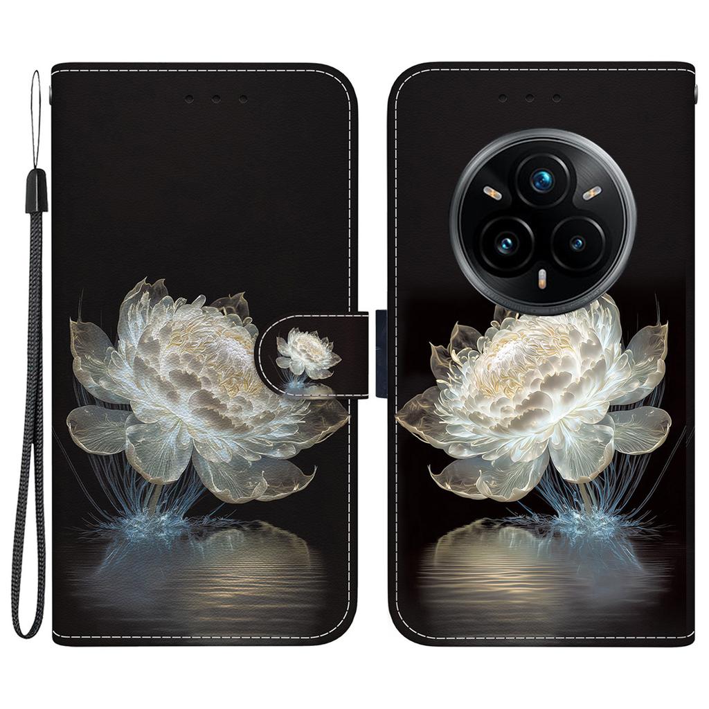 For Realme 14 Pro+ 5G Wallet Phone Case Anti-Drop Leather Flip Cover Pattern Printing