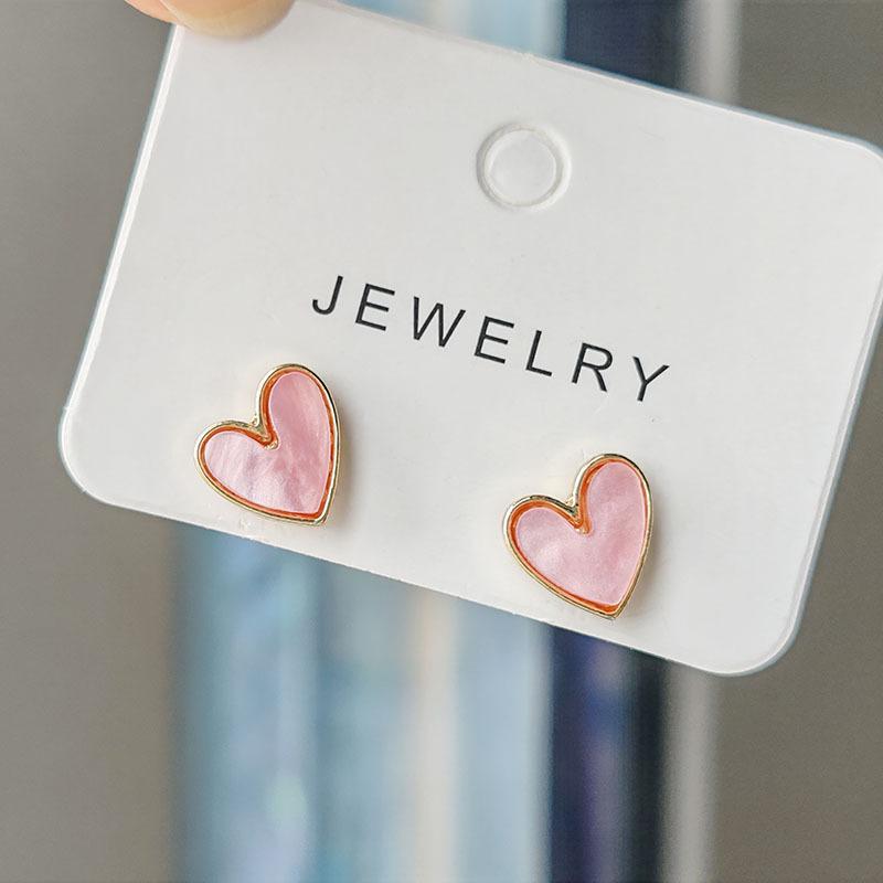 Серьги Batu Blue Love, Annual Tide, серьги-гвоздики Korean Temperament, Women'S Design Sense, атмосферные серьги