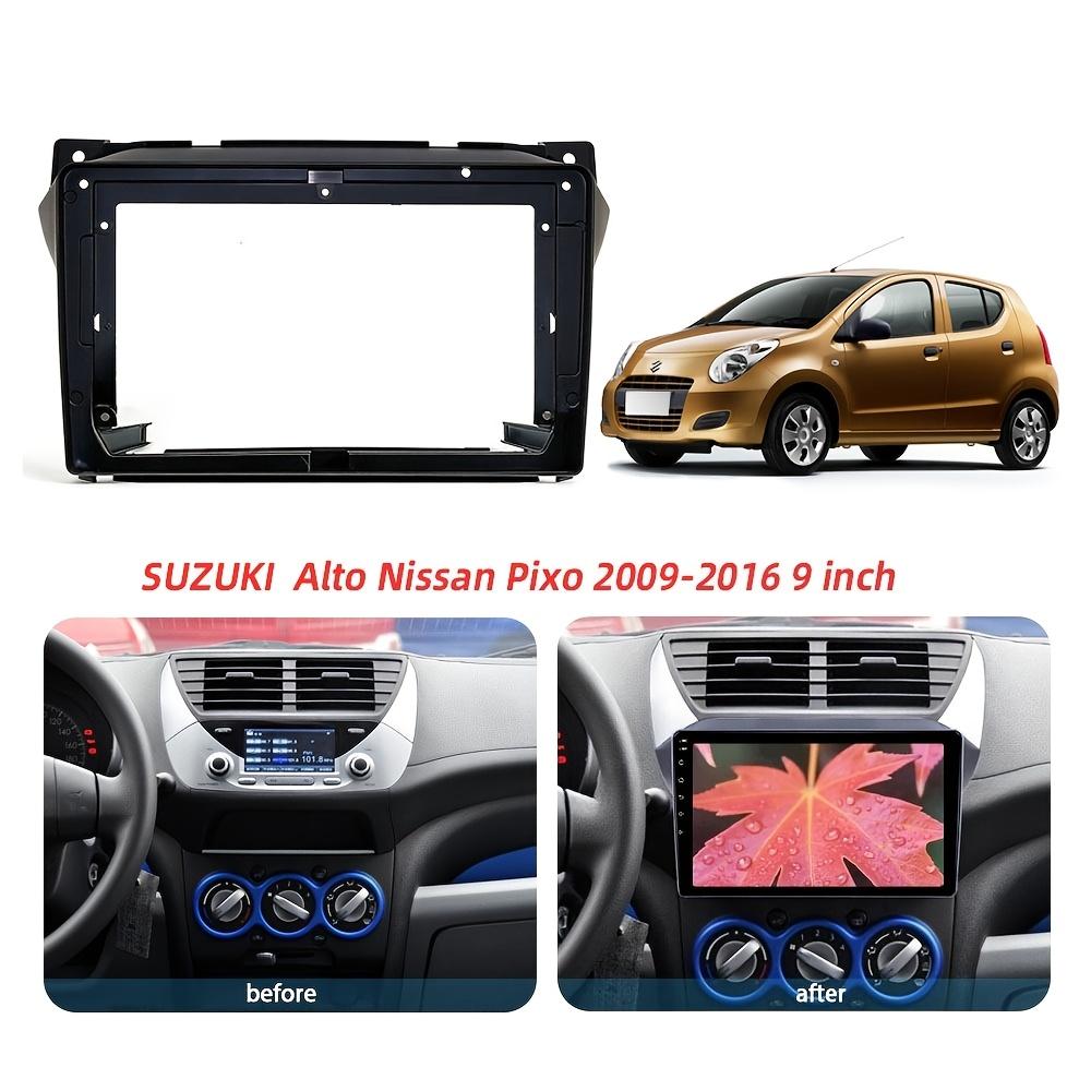 9-дюймовая рамка-переходник для магнитолы для Suzuki Alto Japanese 2009-2016 Панель приборной панели