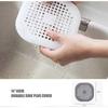 Shower Drain Covers, Silicone Tube Drain Hair Catcher Stopper with sucker for Bathroom Kitchen, Rubber Bathtub Sink Strainer Plug Filter Trap Home Dr