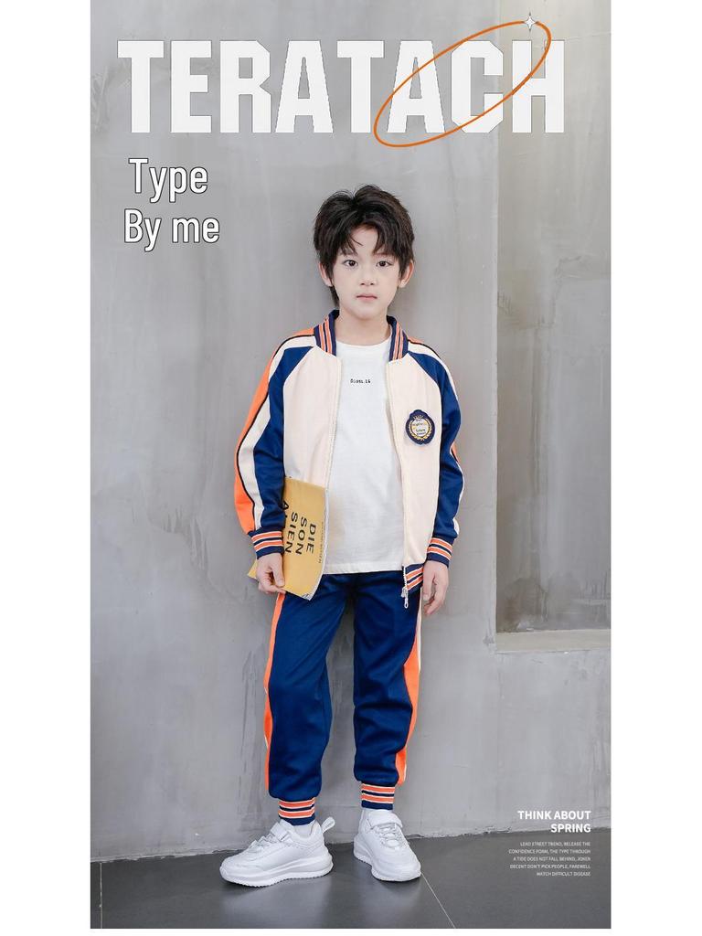 2025 Children's White Sports Shoes - All-Season Leather Sneakers for Primary School Students