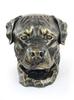 Rottweiler, Rott, Rottie - Dog Bust, Large Dog Head for the Garden, Unique Living Room Decoration by Art-Dog Brand