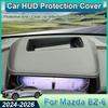 Для Mazda EZ-6 J90A 2024 2025 2026 Автомобильный HUD Защитная крышка Антибликовая Крышка экрана Head Up Устойчивая к царапинам Автозапчасти