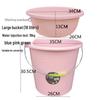 NHZHIW 18L Plastic Multi-purpose Bucket Set