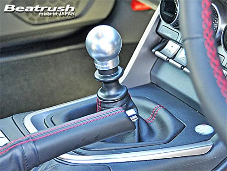 Алюминиевая ручка переключения передач Beatrush для Toyota GR86 ZN8 и Subaru BRZ ZD8 с механической коробкой передач x Тип-Q45BR (Серебряный) (М12 1,25) [A9ZD8MAS-QBR]
