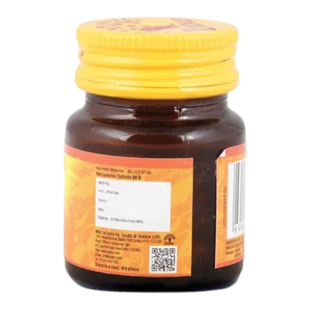 Dabur Hingoli Tablet 90 Tablets Pack for Healthy Digestion and Gas Relief