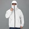 Streetwear Fleece Hoodies for Men with Mask 2025 Thermal Winter Double Hat Hooded Sweatshirt Outdoor Sports Jacket