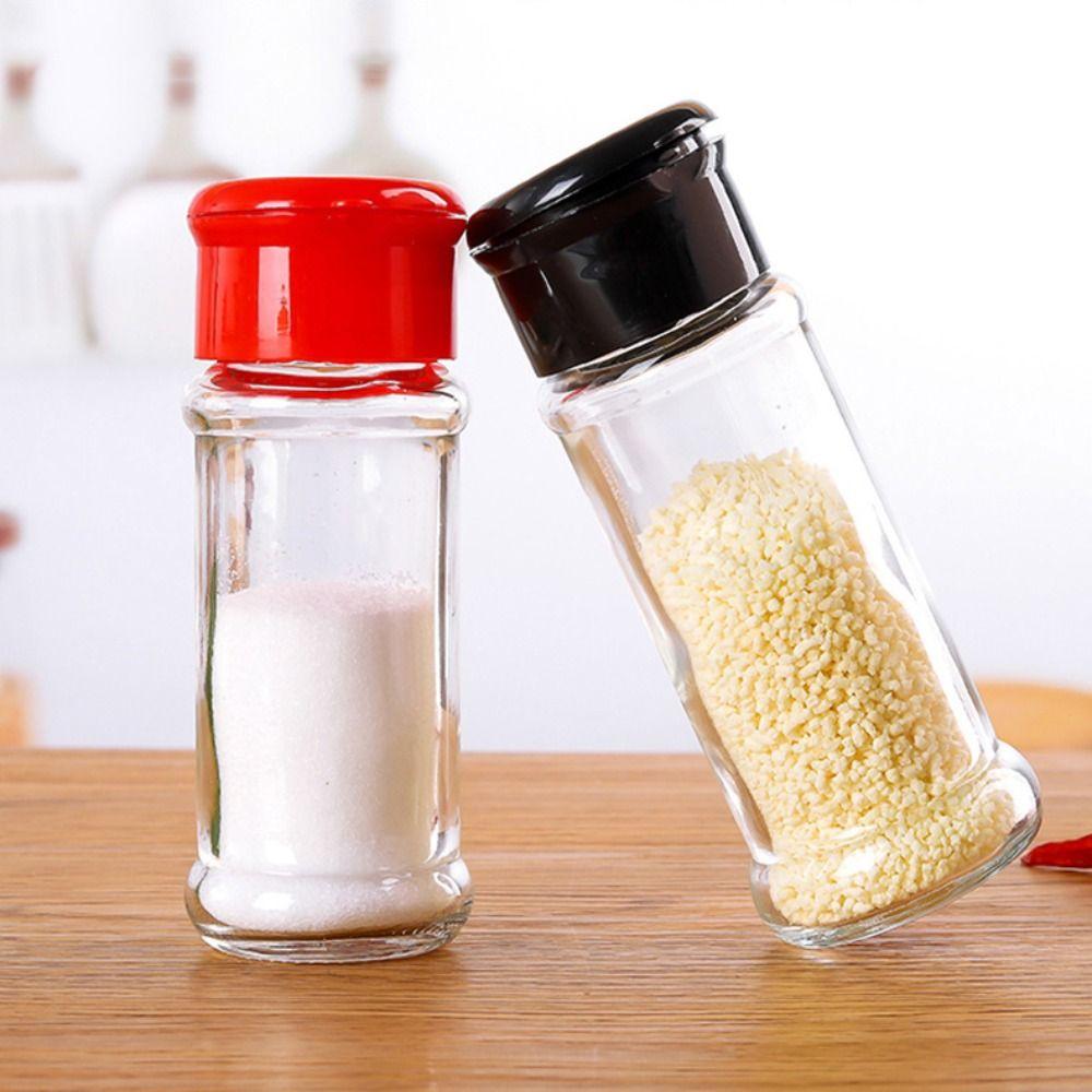 Прозрачная бутылка для шейкера для приправ, стеклянная бутылка, баночка для приправ, банка для хранения специй, кухня