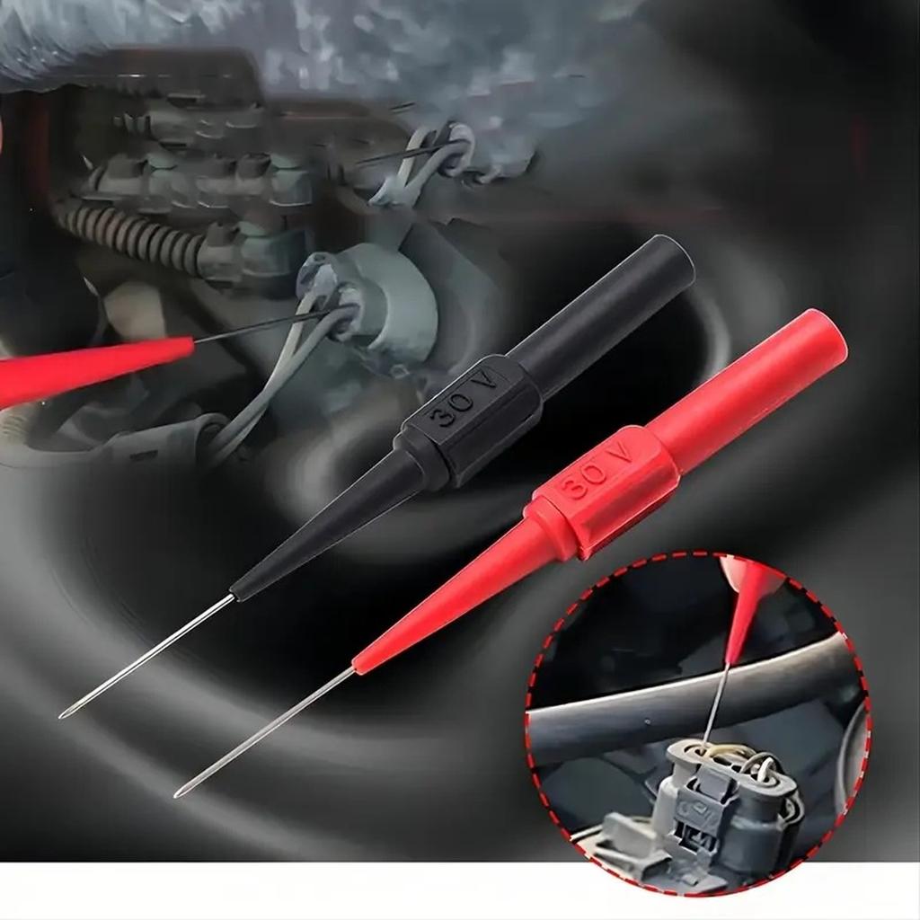 Automotive Test Probe 0 62mm Sharp Needle Electrical Circuit Multimeter Test Lead for Car Repair and Diagnostic Equipment