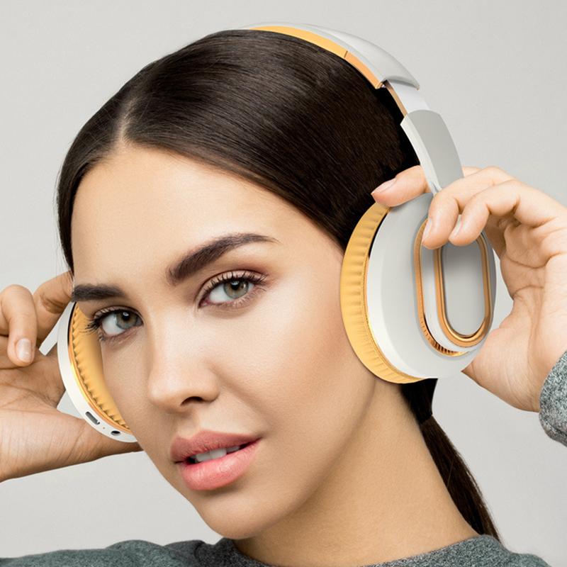 Беспроводные наушники 16 часов разговора гарнитура большой емкости HiFi сабвуфер бас с HD микрофоном CVC шумоподавление наушники