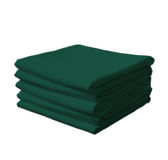 Cloth Napkins Bottle Green 10 Pieces 40X40Cm