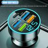 66W 5 Port Car Charger, 12-24V Quick Charge Automotive Fast Charging with USB PD Super QC 3.0 Cigarette Lighter Plug, Universal for SUV Truck RV 15