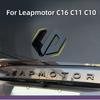 Специальная эмблема-наклейка для автомобилей Leapmotor B10 C10 C11 C16 Черненая Модифицированная Цветная Передняя Задняя Наклейка с Буквами Черный Воин