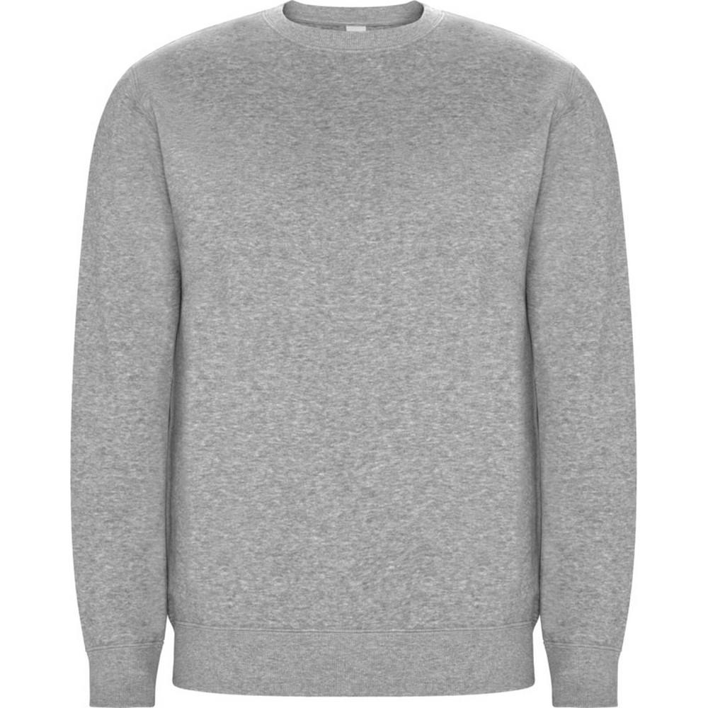 Roly Eco Unisex Adult Batian Heather Organic Sweatshirt
