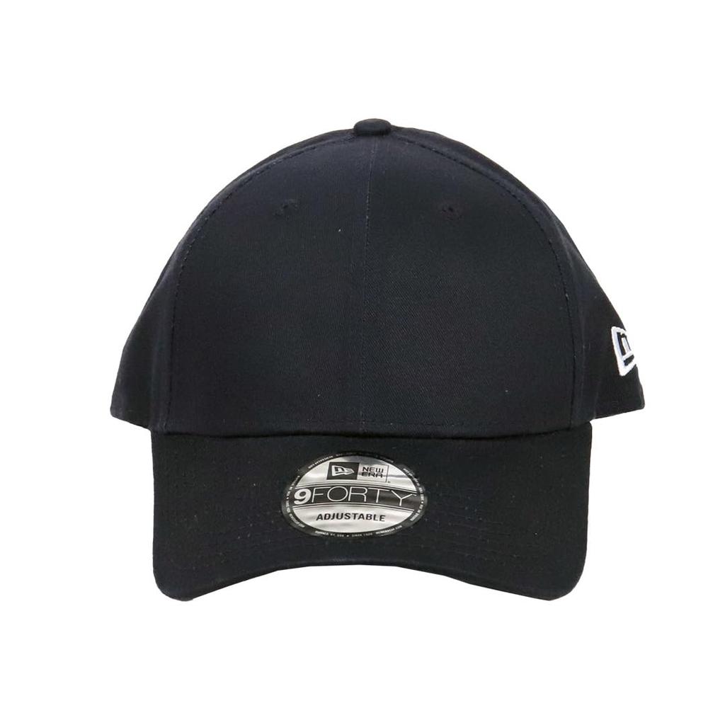 Простая кепка NewEra 9FORTY 99HeadwearShop с наклейкой Бейсбольная кепка с логотипом сбоку Navy Navy [New Era] Мужская Женская [Товар]
